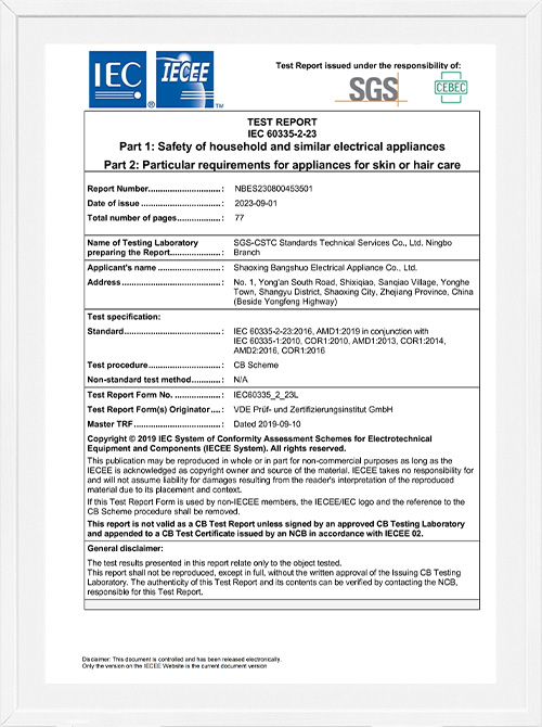 Certificação CB